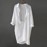 White Womens Shirt Long Sleeve